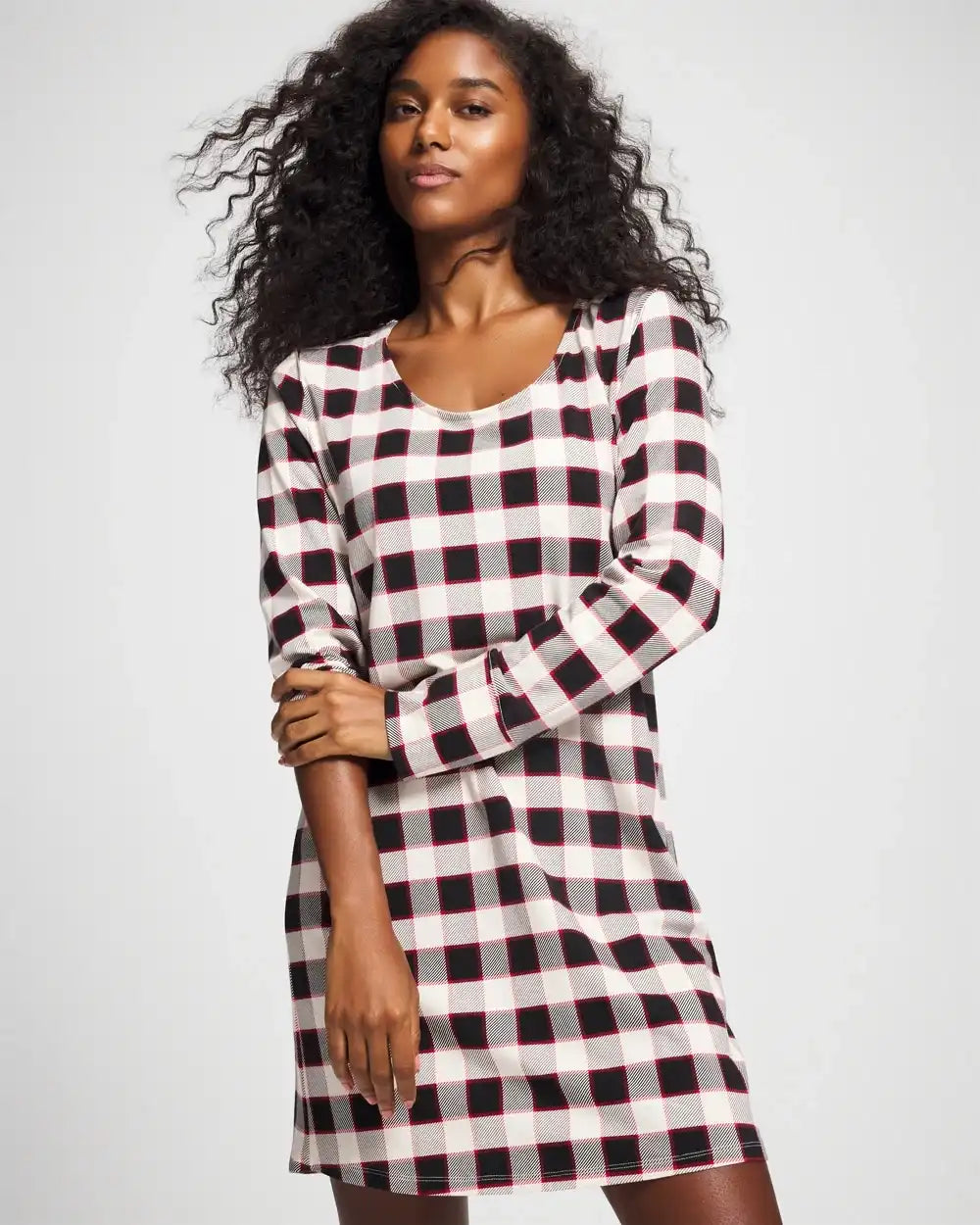 Long-Sleeve Sleepshirt