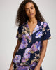 VIOLA FLORAL DK GND NAVY