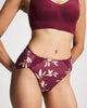 LUXURIOUS LEAVES M PLUM