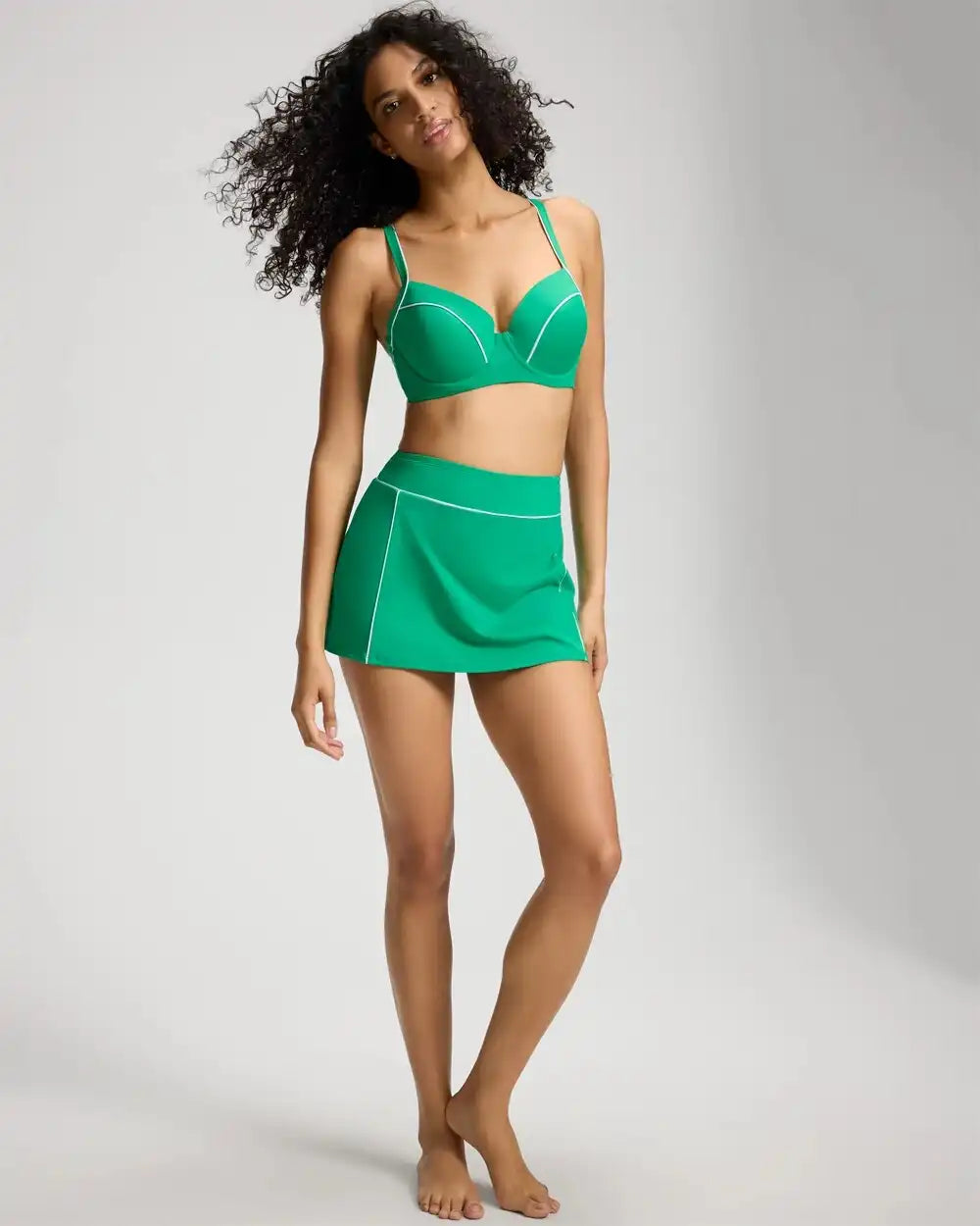 Ahoy Captain Skort Swim Bottom