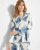 CHIFFON FLORAL CHP NAVY
