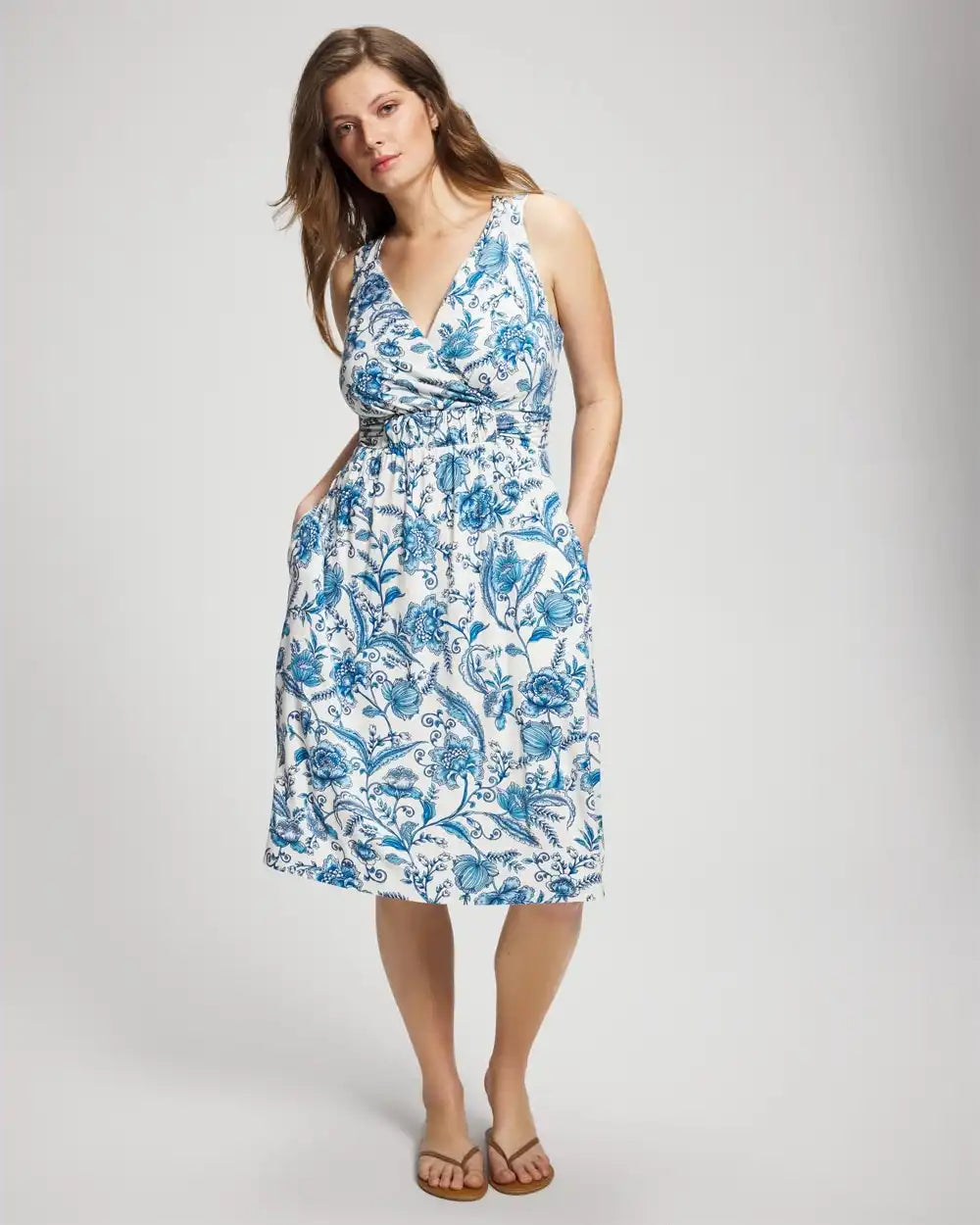 Cross Back Strap Bra Dress