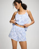 BLUE WHITE CLIPPED JACQ
