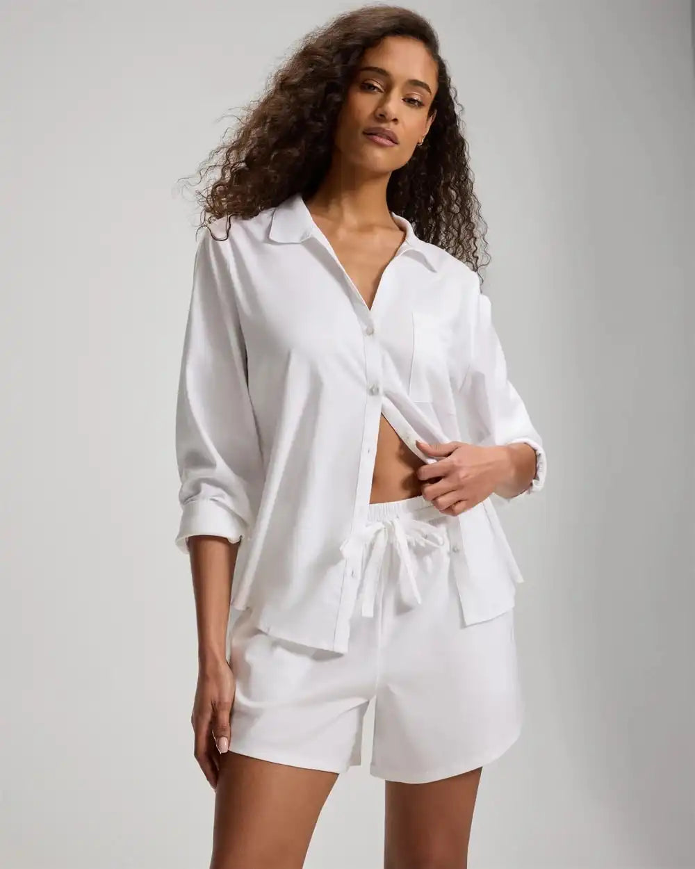Beach Cotton Relaxed Shorts