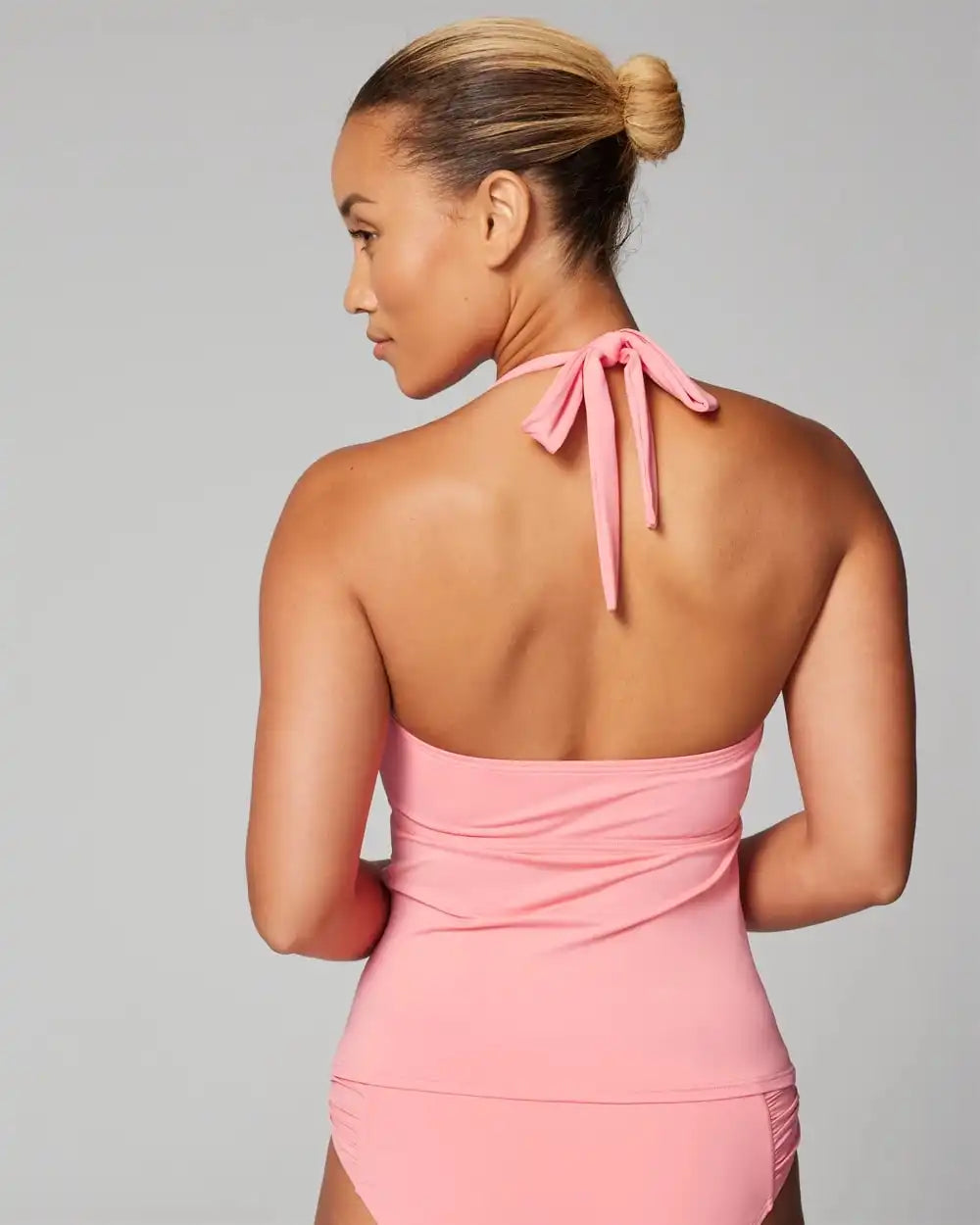 V-Wire Halter Tankini