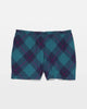 BUNDLE UP PLAID BIAS TEAL