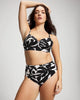 MEANDERING LEAF BLACK