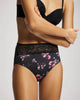 FLORAL DREAMS BLACK MINI