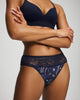 BOTANICAL TILE NAVY M