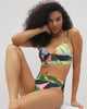 FLIRTY FLORA DARK SEA