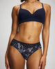 BOTANICAL TILE NAVY M