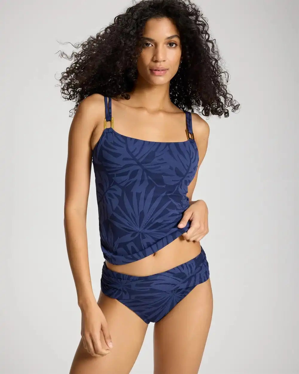 Tropical Tango Sarong Hipster Swim Bottom