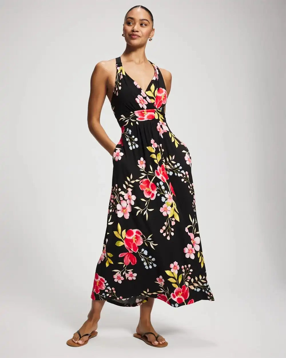 Crossback Maxi Bra Dress