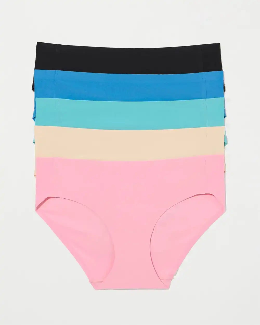 Soft Stretch Hipster Panty 5 Pack