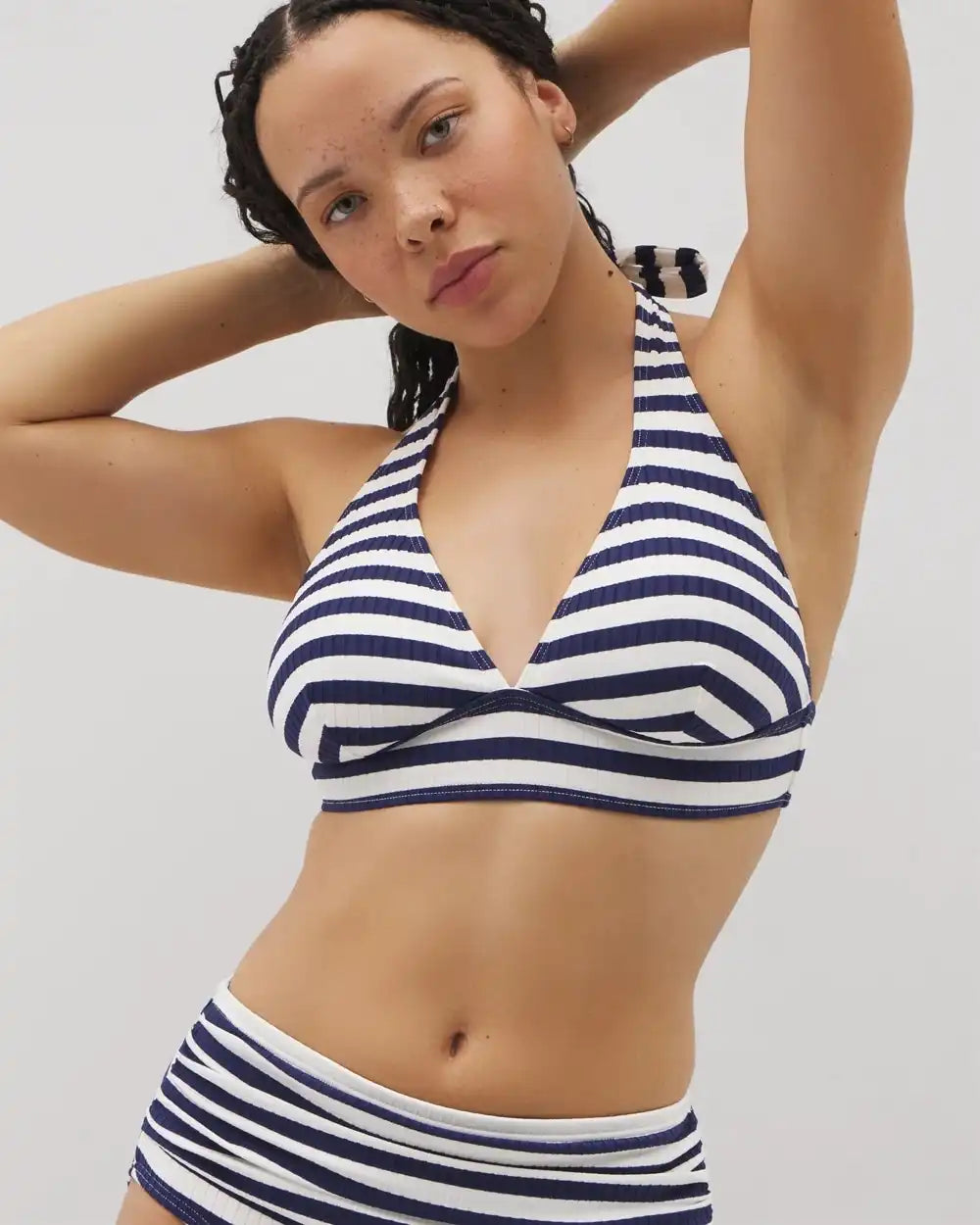 Soma Swim Shirred Halterkini Top