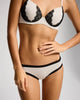 CHIC SQUARE DOTS M IVORY