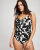 MEANDERING LEAF BLACK