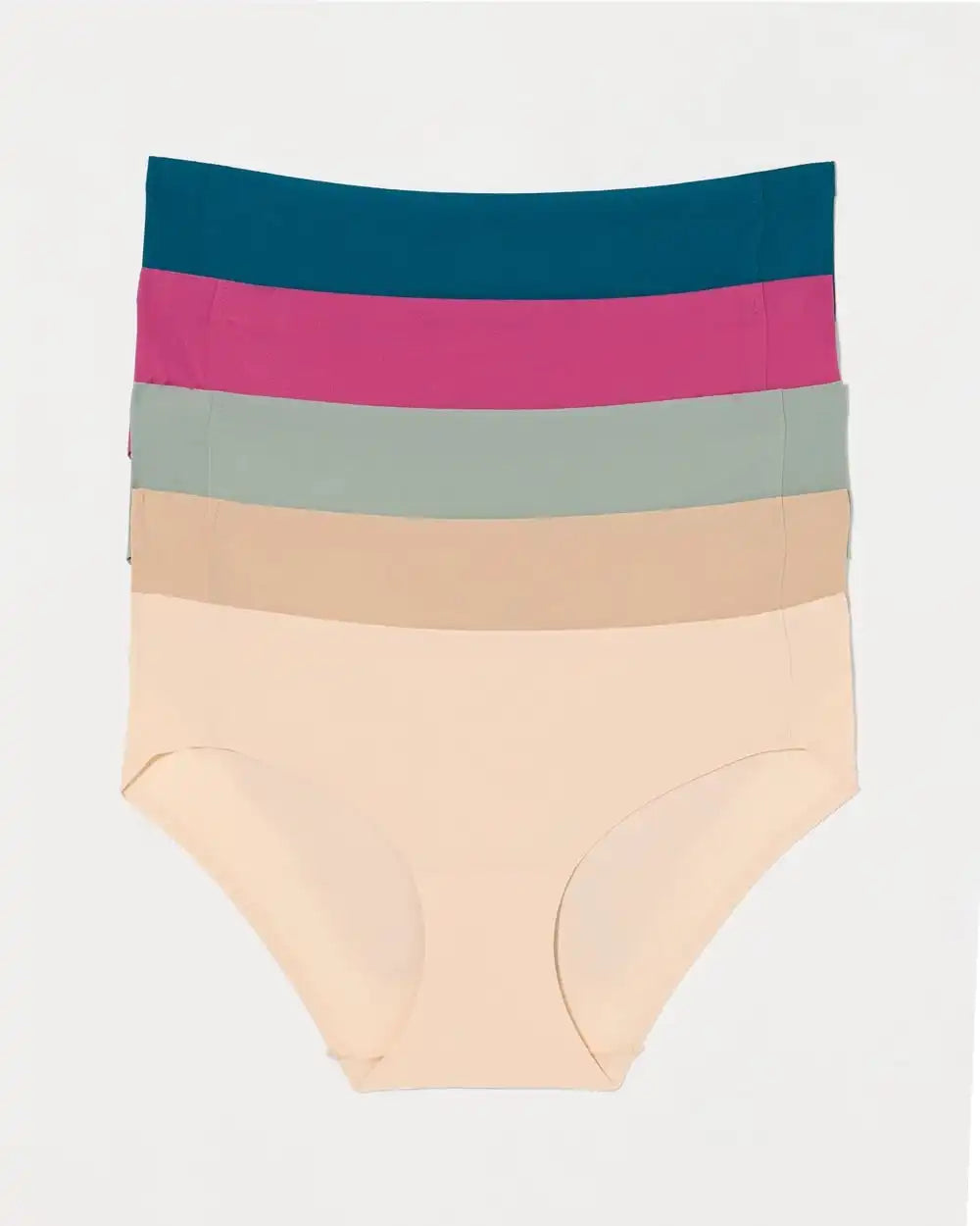 Soft Stretch Hipster Panty 5 Pack