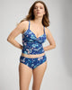 FRANGIPANI ALLOVER BLUE