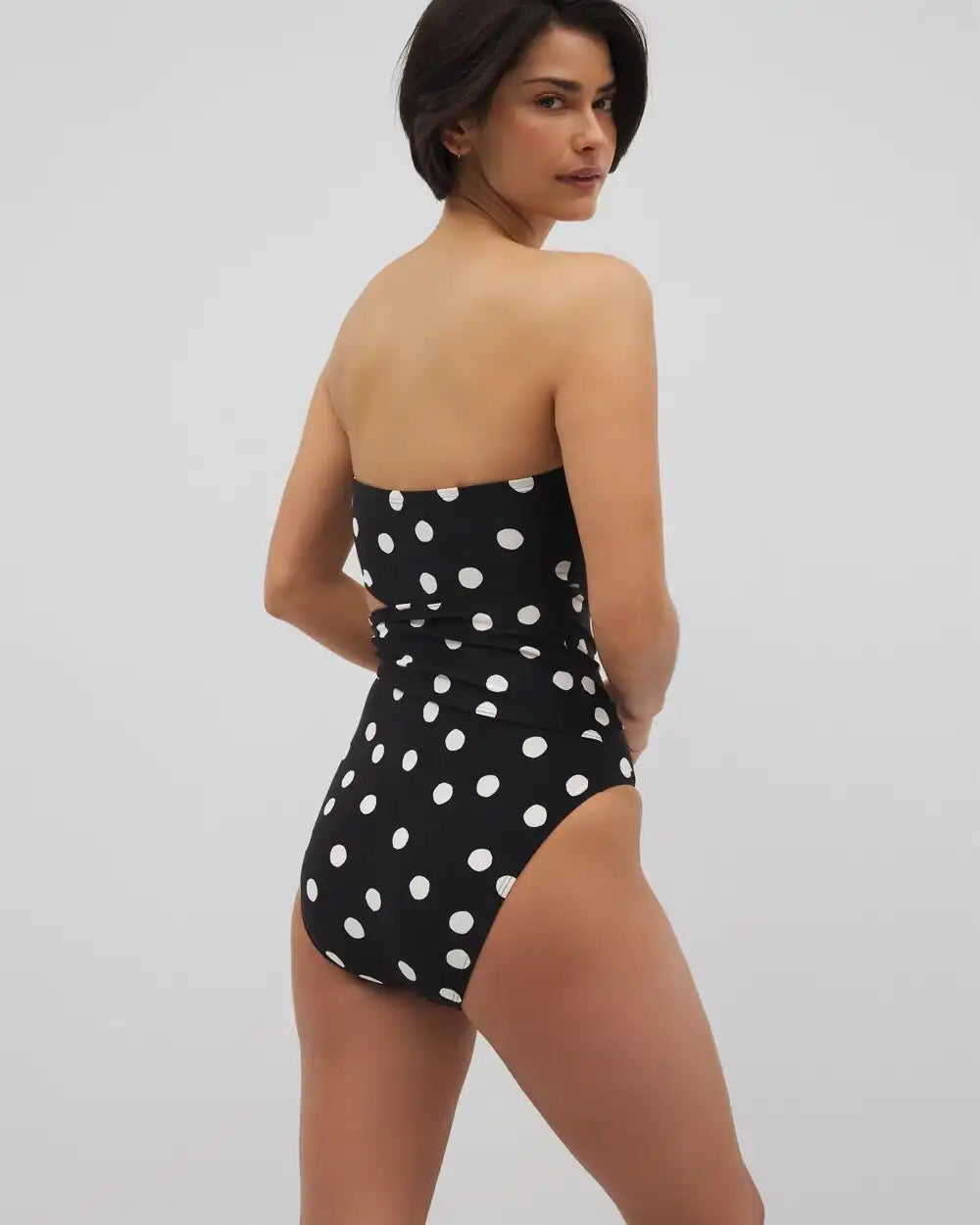 Bandeau Cutout One-Piece Suit