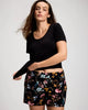 WINDSWEPT FLORAL BLACK