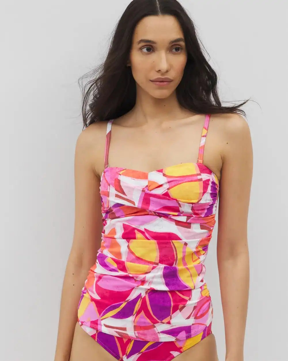 Beyond Control Riviera Maya Twisted Bust Tankini