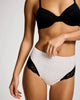 CHIC SQUARE DOTS M IVORY